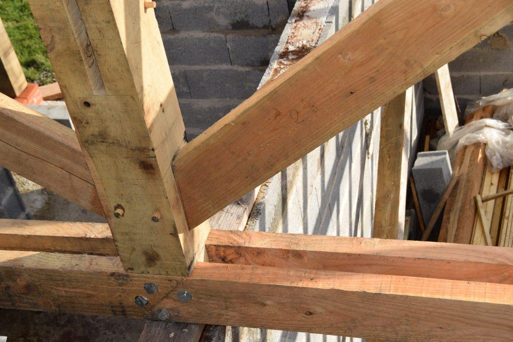 panne sablière charpente en bois